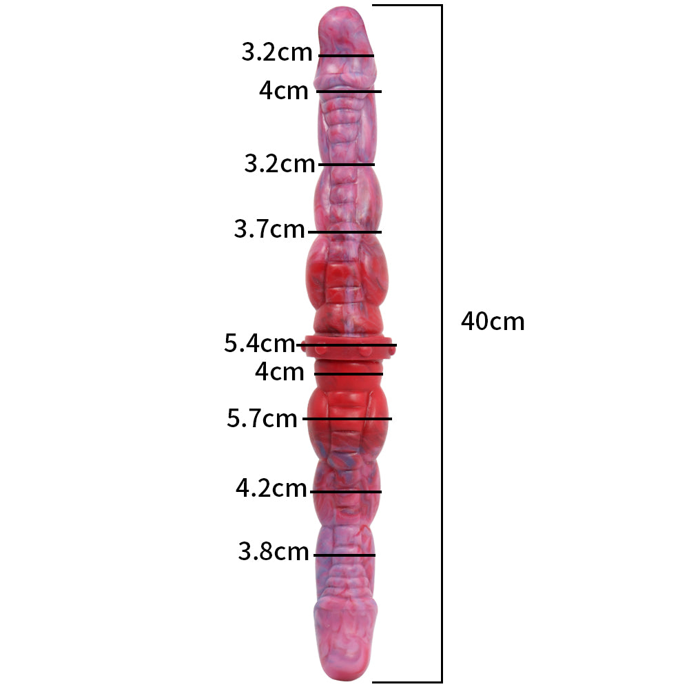 ruff GEAR Fantasy Dildo Phallyx Double Ender 15.75 Inch