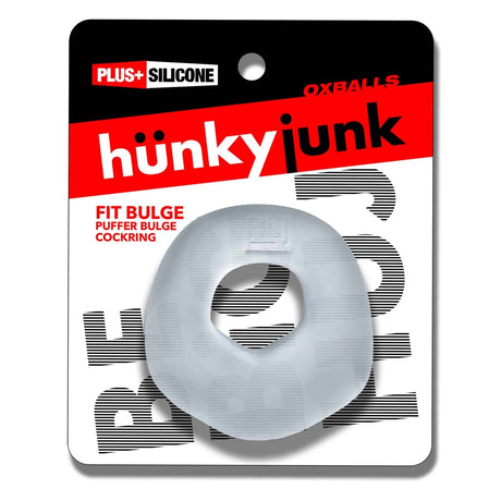 Hunkyjunk Fit Bulge Cockring Clear Steam