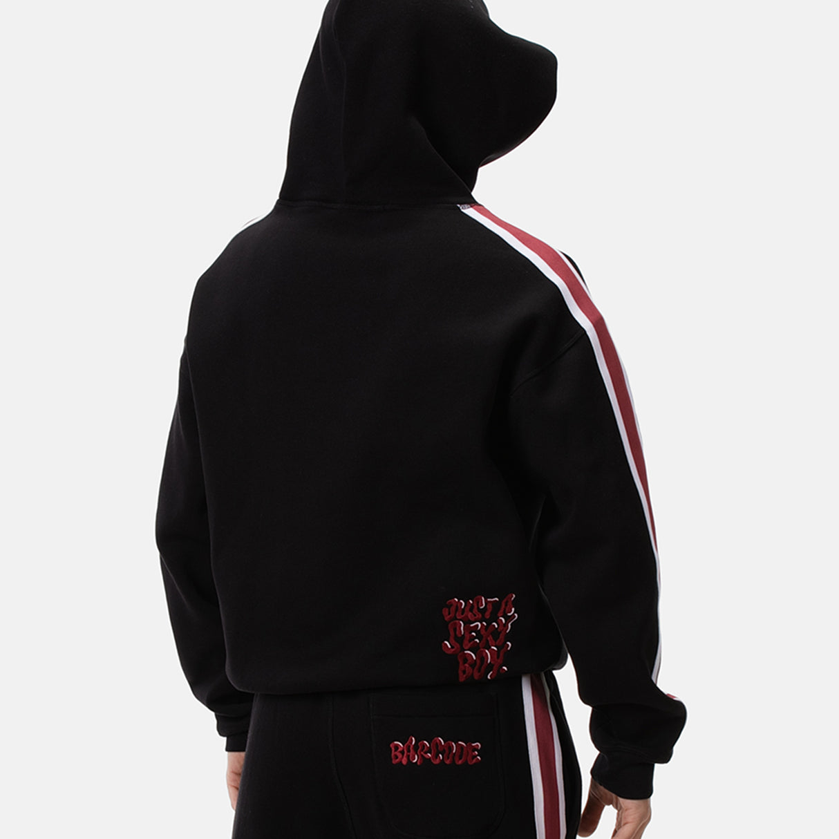 Barcode Berlin Fleece Hoody Sexy Boy Black