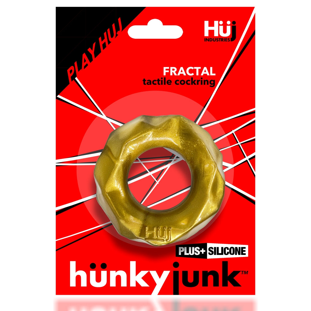 Hunkyjunk Fractal Cock Ring Bronze