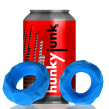 Hunkyjunk Fractal Cock Ring Teal Ice