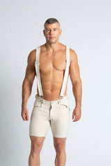 Gigo Brace Shorts Beige