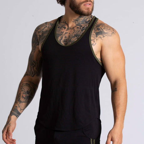 Gigo Fetish Tank Top Army