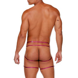 Gigo FM Garter Jockstrap Wine