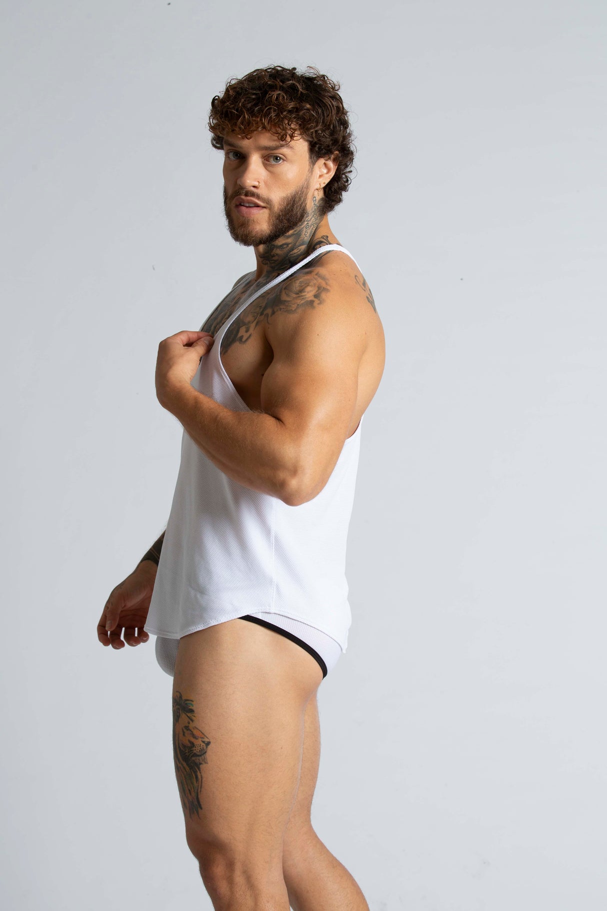 Gigo Sunshine Tank Top White
