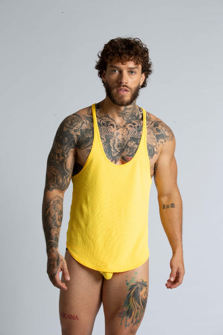 Gigo Lemon Tank Top Yellow