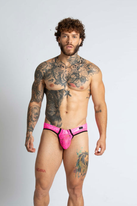 Gigo Paradise Jock Brief Fuchsia