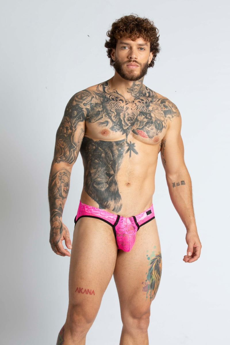 Gigo Paradise Jock Brief Fuchsia