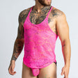 Gigo Paradise Tank Top Fuchsia