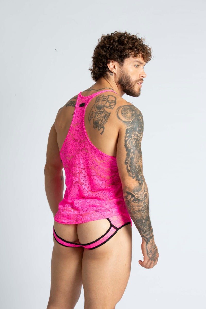 Gigo Paradise Tank Top Fuchsia