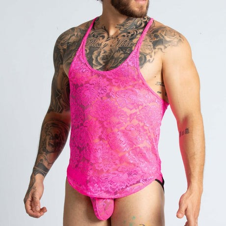 Gigo Paradise Tank Top Fuchsia