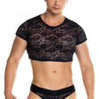 Gigo Redemption Crop Top Black