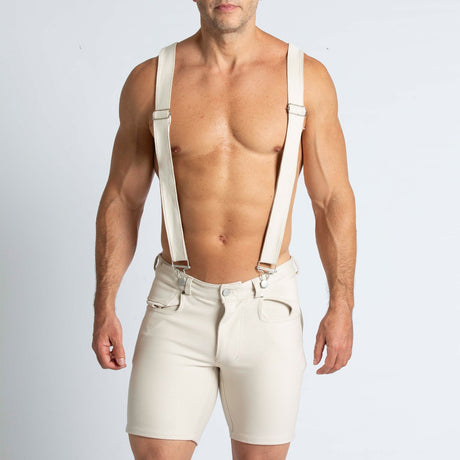 Gigo Brace Shorts Beige