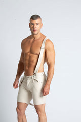 Gigo Brace Shorts Beige