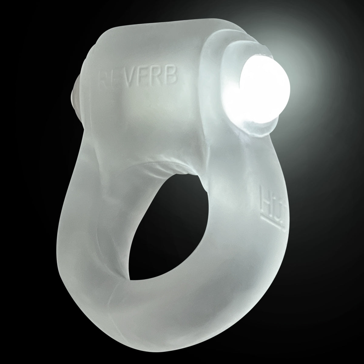 Oxballs Glowdick LED Cockring Clear Ice