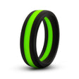 Performance Silicone Go Pro Cock Ring Black Green