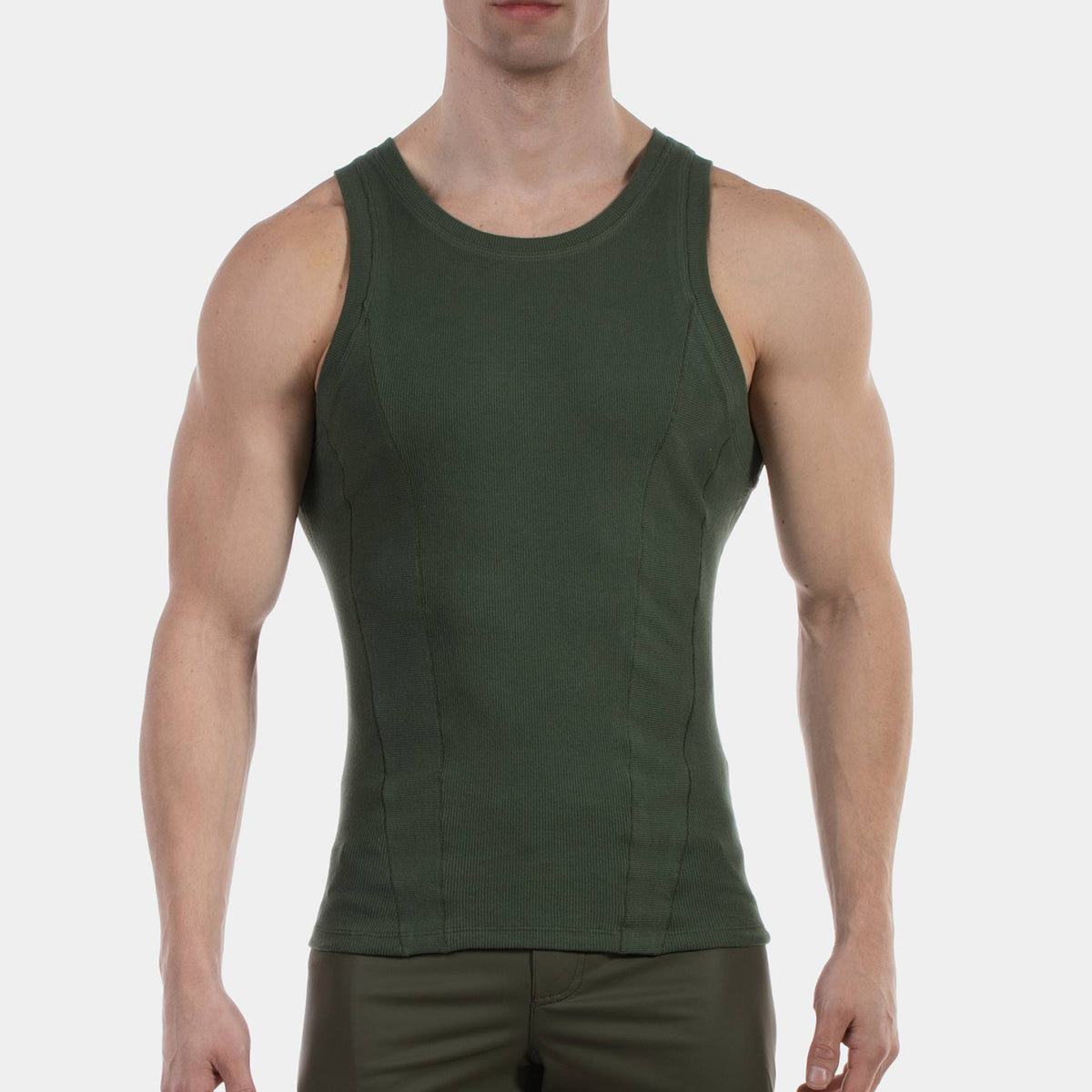 Barcode Berlin Tank Top Ribi Green