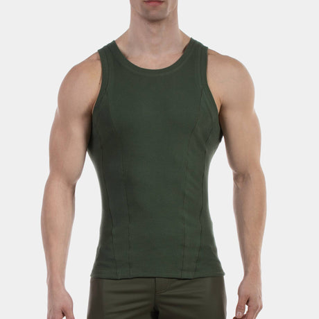 Barcode Berlin Tank Top Ribi Green
