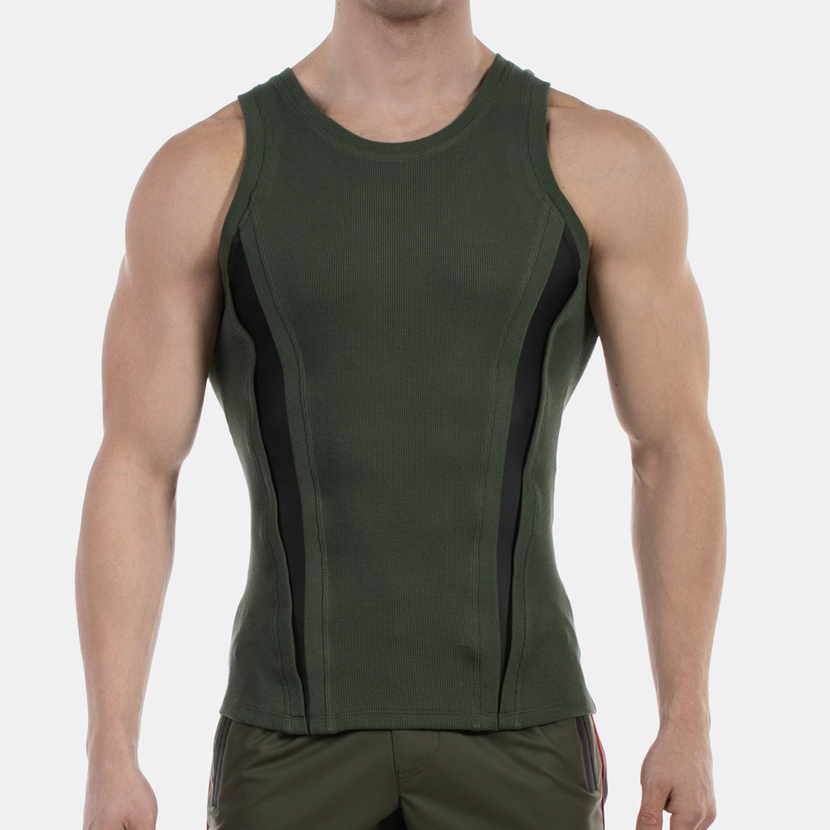 Barcode Berlin Tank Top Wifi Green Black