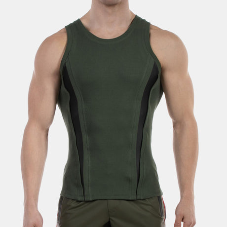 Barcode Berlin Tank Top Wifi Green Black