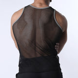 Cellblock 13 Chain Reaction Mesh Tank Top Grey