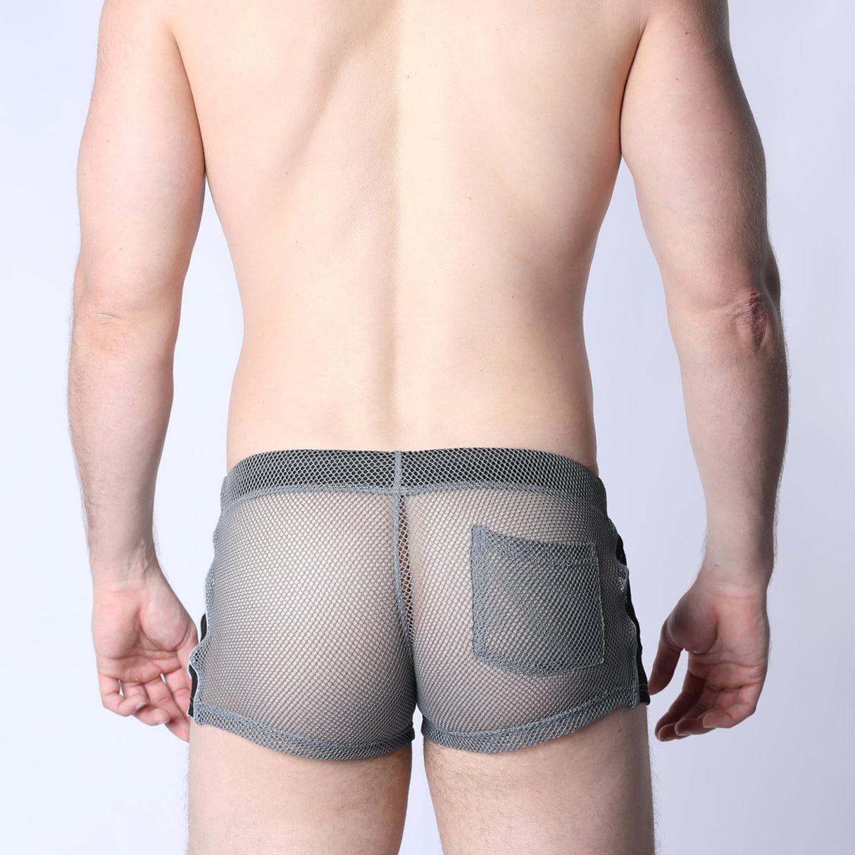Cellblock 13 Chain Reaction Mesh Jock Short Grey