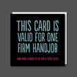 Hand Job (BF0357) Birthday Card