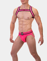 Barcode Berlin Harness Colin Pink Black