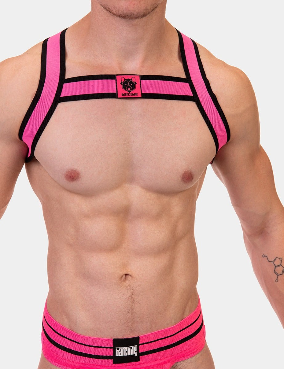 Barcode Berlin Harness Colin Pink Black