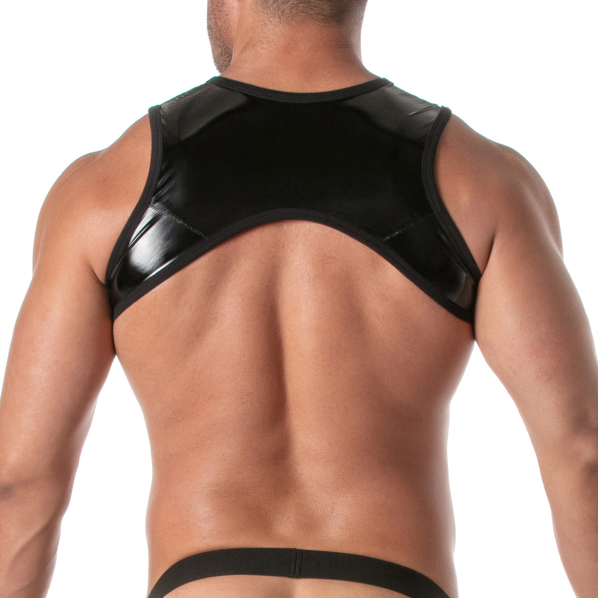 TOF Paris Vinyl Zipped Harness Black