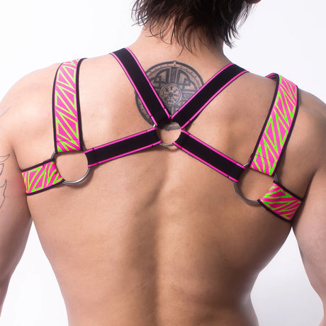 AssTricks Prismatica Harness Black Neon