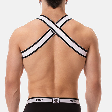 Barcode Berlin Harness TOP White Black