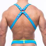 Spartas Nausica Neo Splended Harness Yellow Pink Turquosie