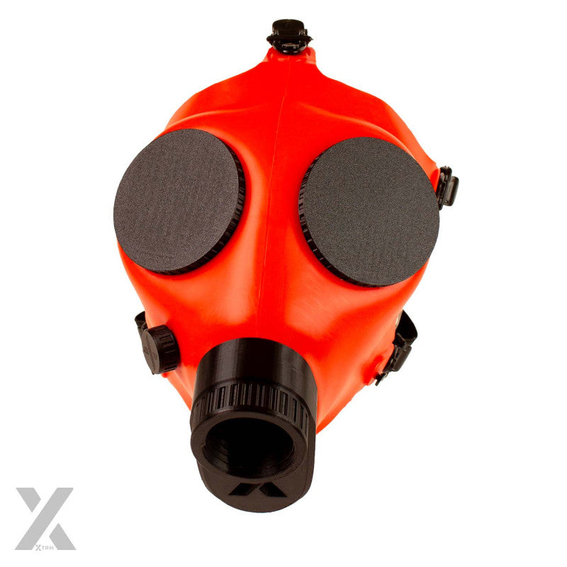 XTRM Heavy Bad Red Rubber Mask