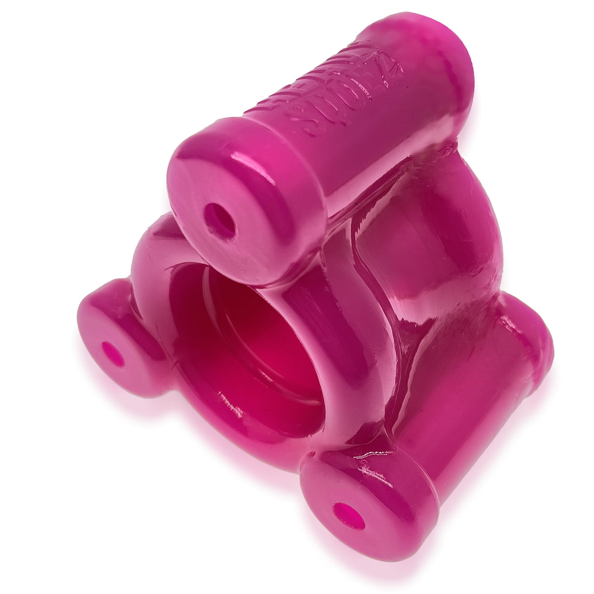 Oxballs Heavy SQUEEZE Weighted Ballstretcher Hot Pink