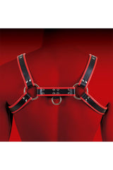 HIT H Harness Black Red - FETCH