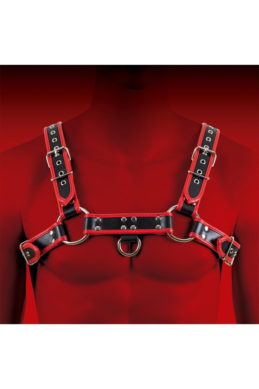 HIT H Harness Black Red - FETCH