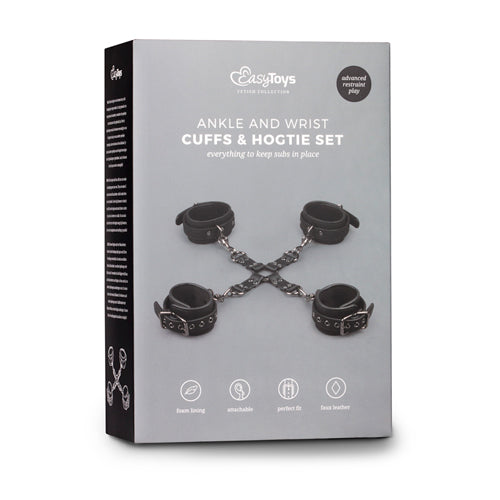 EasyToys Hogtie with Hand and Ankle Restraints