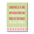 Phones (HON463) Christmas Card