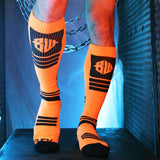 Breedwell Hypnotix Socks Neon Orange