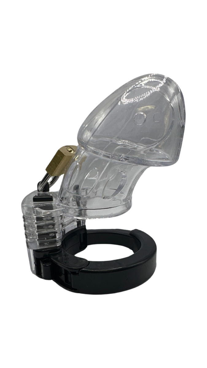 ruff GEAR Deluxe Chastity Cage Clear