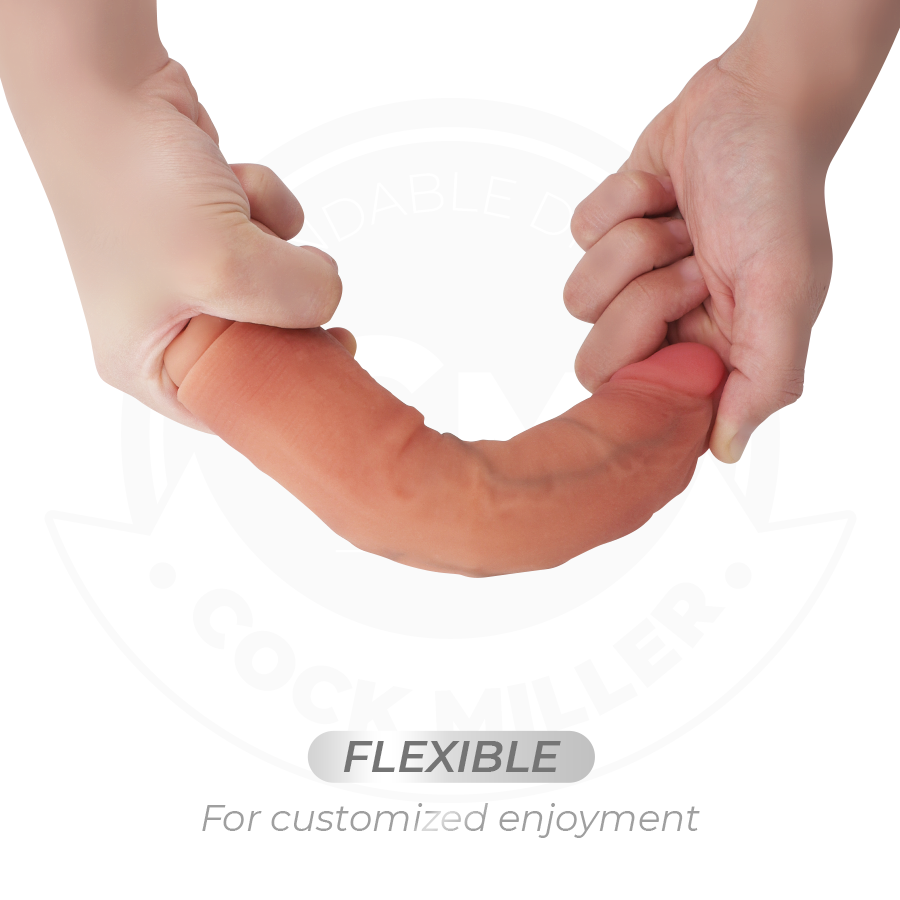 Cock Miller Hyper Realistic Vibrating Dildo 7.5 Inch Light