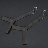 Mr S Leather Nylon Sling Tri Stirrups