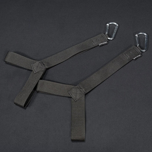 Mr S Leather Nylon Sling Tri Stirrups