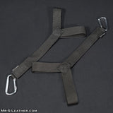Mr S Leather Nylon Sling Tri Stirrups