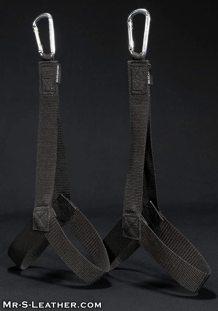 Mr S Leather Nylon Sling Tri Stirrups