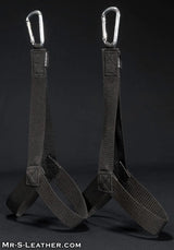 Mr S Leather Nylon Sling Tri Stirrups