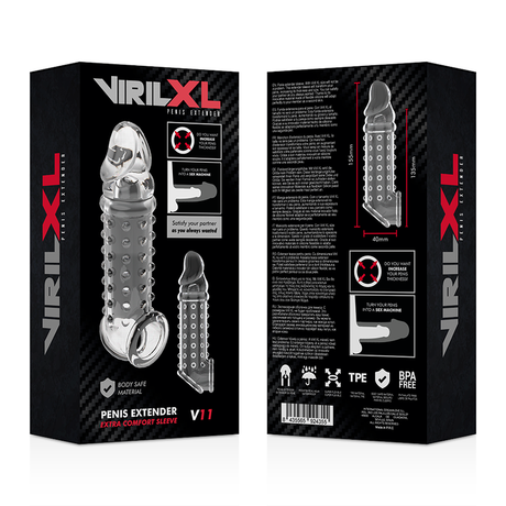 Virilxl V11 Penis Extender Transparent