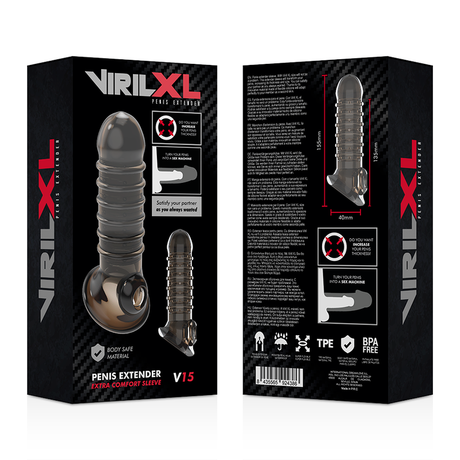 Virilxl V15 Penis Extender Black