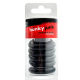 Hunkyjunk Jacker 5 Stack Cockrings Black
